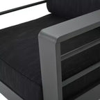 Cape Coral Set of 4 Aluminum Club Chair: Water Resistant & Weather-Resistant - Christopher Knight Home