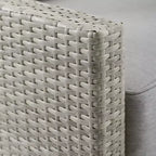 Capella Outdoor Wicker 2 Pc Chair Set Gray/Acorn - Crosley