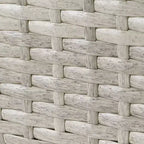 Capella Outdoor Wicker 2 Pc Chair Set Gray/Acorn - Crosley