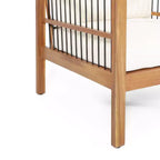 Christopher Knight Home Elias Outdoor Acacia and Iron Club Chair with Cushions Teak/Black/Beige