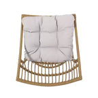 Christopher Knight Home Caryl Outdoor Club Chair with Cushions Wicker Light Brown/Beige