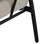 Christopher Knight Home 2pc Jansen Outdoor Patio Club Chair Aluminum Beige Black