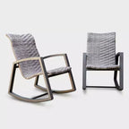 Leisure Made 2pc Marion Wicker Rocking Chairs