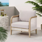Nathan James Twila Outdoor Accent Chair Gray