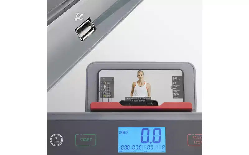 Sunny Health & Fitness Pegasus Connected Folding ElectricTreadmill