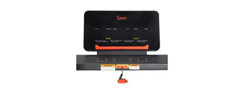 Sunny Health & Fitness Interactive Slim Auto Incline Treadmill