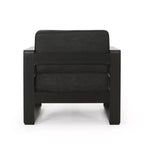 Christopher Knight Home Aria Outdoor Aluminum Club Chair with Cushions (Set of 4), Black/Dark Gray