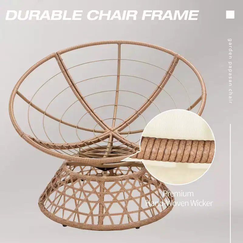 UPTIOT Patio Chair with Cushions