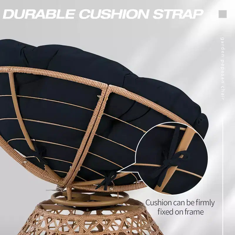 UPTIOT Patio Chair with Cushions