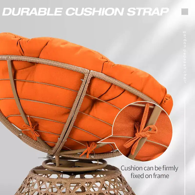 UPTIOT Patio Chair with Cushions