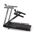DeerRun A1 Pro+ Folding Treadmill with 6% Incline, Bluetooth Running Machine for Walking-Running