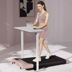 DeerRun Q2 Urban Plus Compact Walking Pad with 7% Incline Treadmill for Home & Office, Quiet Motor