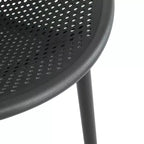 GDFStudio Harrah Outdoor Polypropylene Gable Accent Chair