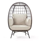UPTIOT Egg Patio Chair with Cushions