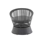 Christopher Knight Home Acheson Modern Outdoor Rattan and Iron Upholstered Accent Chair