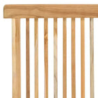 Marcus Teak Folding Chair Indoor/Outdoor (Set of 2) - PAT6600 - Natural - Safavieh