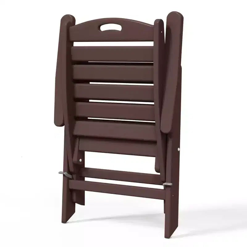 WestinTrends Malibu HDPE Adjustable Highback Folding Patio Dining Chair