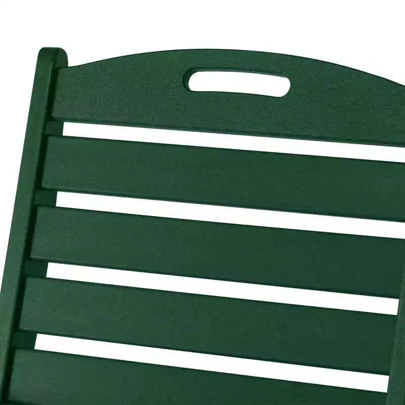 WestinTrends Malibu HDPE Adjustable Highback Folding Patio Dining Chair