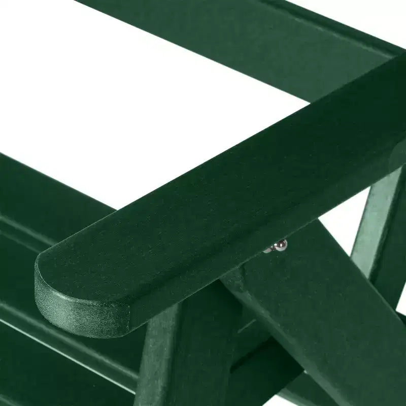 WestinTrends Malibu HDPE Adjustable Highback Folding Patio Dining Chair