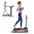 EGOFIT Walker Plus M1T -Cool Grey, 2-In-1 Folding Treadmill, Walking & Jogging