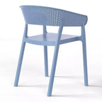 WestinTrends Playa Outdoor Modern Stackable Plastic Resin Patio Dining Armchair (Set of 2)