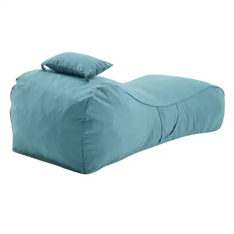 Christopher Knight Home Maeve Outdoor Modern Versatile Bean Bag Lounge Chair with a Pillow