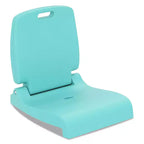 Costway Poolside Chair for Edge of Pool with Back Support & Handles Portable Picnic Chair White/Blue/Pink/Green