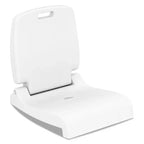 Costway Poolside Chair for Edge of Pool with Back Support & Handles Portable Picnic Chair White/Blue/Pink/Green