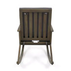 GDFStudio Sally Acacia Wood Rocking Chairs with Water Resistant Cushions(Set of 2)