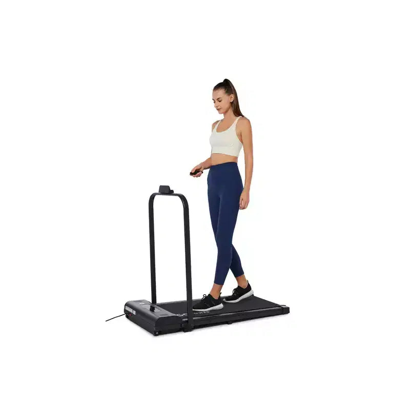 GoPowerBike GoFit Walking Pad Treadmill | with Remote Control | 6 Mile Max Speed 2-in-1