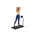 GoPowerBike GoFit Walking Pad Treadmill | with Remote Control | 6 Mile Max Speed 2-in-1
