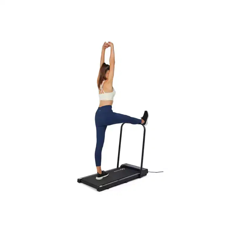 GoPowerBike GoFit Walking Pad Treadmill | with Remote Control | 6 Mile Max Speed 2-in-1