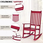 Karl Home | Solid Wood Outdoor Rocking Chair