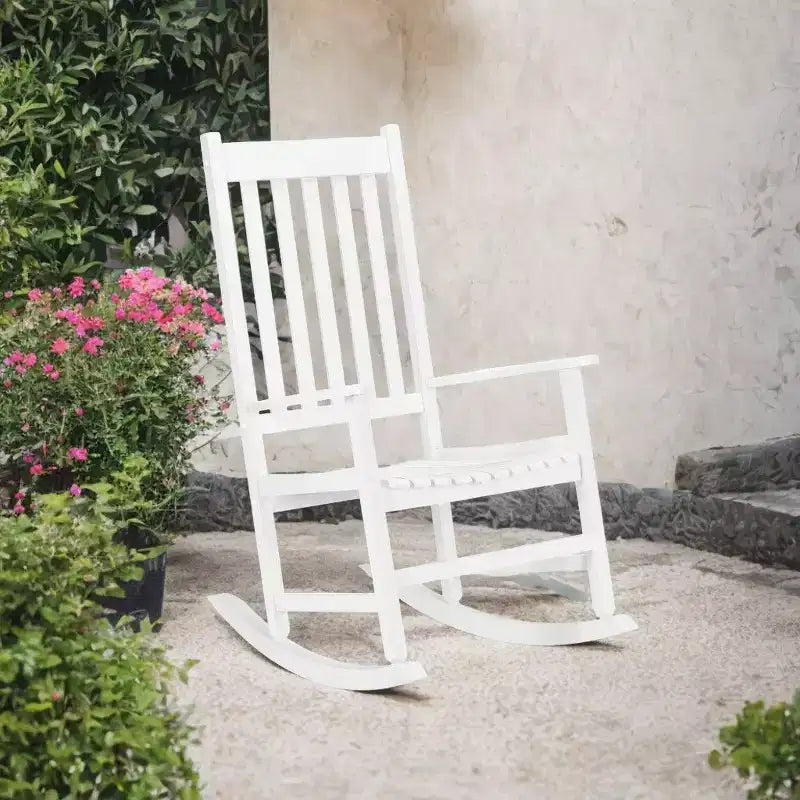 Karl Home | Solid Wood Outdoor Rocking Chair
