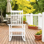 Karl Home | Solid Wood Outdoor Rocking Chair
