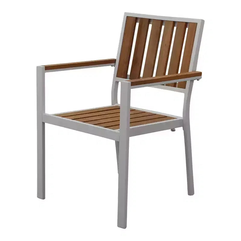 Courtyard Casual Catalina 2 Pack Dining Arm Chairs