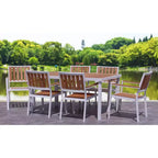 Courtyard Casual Catalina 2 Pack Dining Arm Chairs