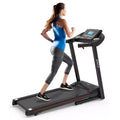 Foldable Home Treadmill with Manual Incline, 5 Display and 250 LB Capacity