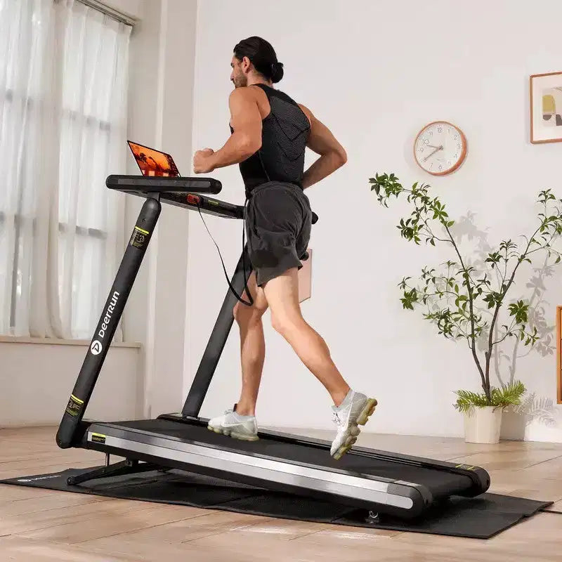 DeerRun X20 treadmill with 15% Auto Incline Treadmill Full Running Deck Treadmill 400 lbs Capacity