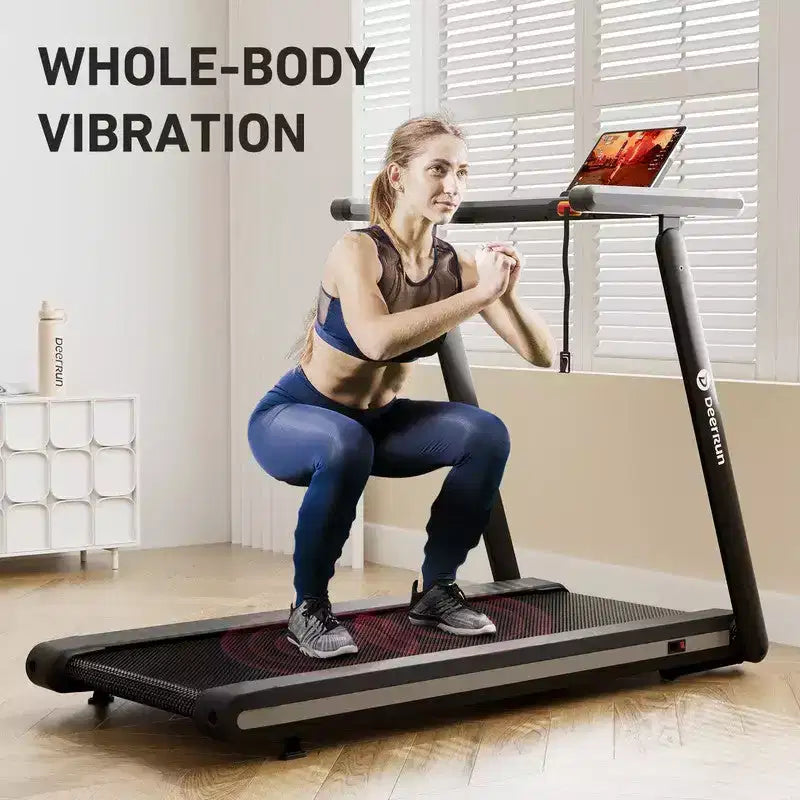 DeerRun X20 treadmill with 15% Auto Incline Treadmill Full Running Deck Treadmill 400 lbs Capacity
