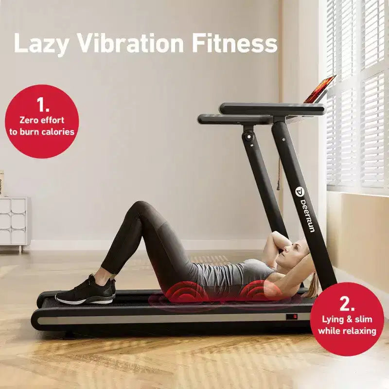 DeerRun X20 treadmill with 15% Auto Incline Treadmill Full Running Deck Treadmill 400 lbs Capacity