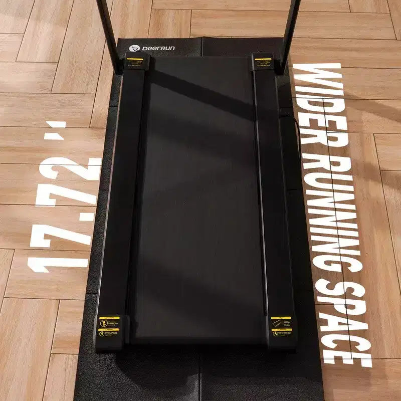 DeerRun X20 treadmill with 15% Auto Incline Treadmill Full Running Deck Treadmill 400 lbs Capacity