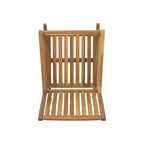Okak Acacia Wood Outdoor Rocking Chairs with 250lbs Support, Porch Chairs with High Back and Fixed Arms, Outside Chairs for Deck, Lawn, Teak
