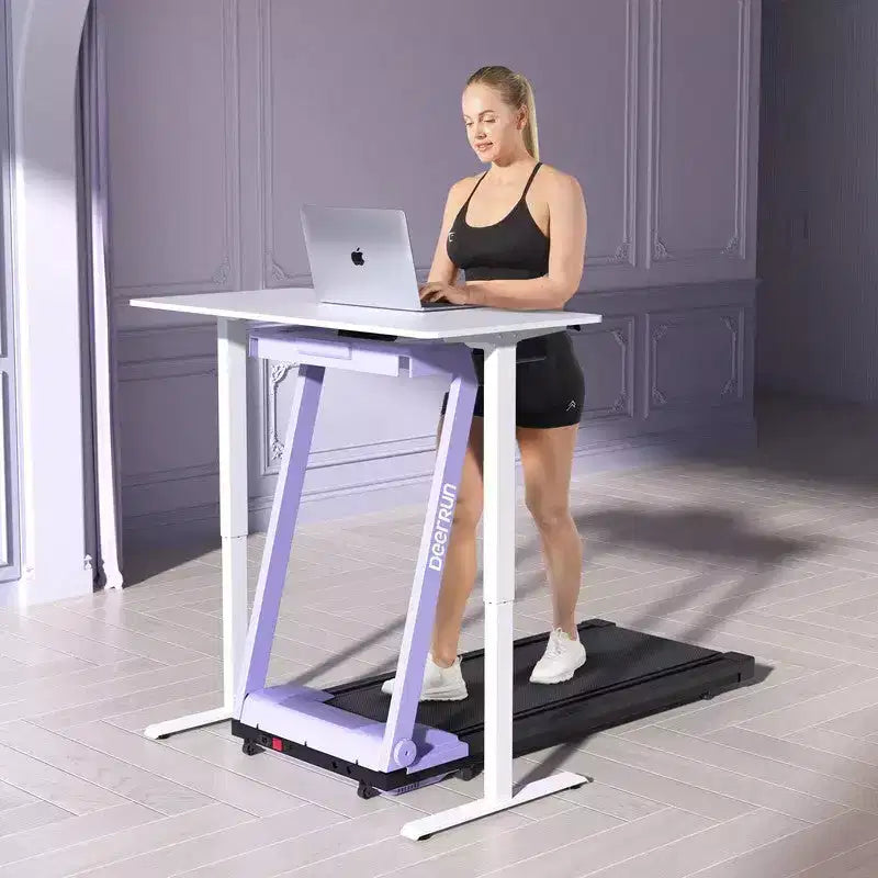 DeerRun All-New 2026 A1 Pro Move Smart Foldable Treadmill with 6% Incline 350lbs, 10mph