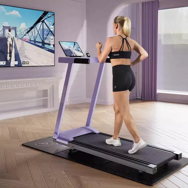 DeerRun All-New 2026 A1 Pro Move Smart Foldable Treadmill with 6% Incline 350lbs, 10mph