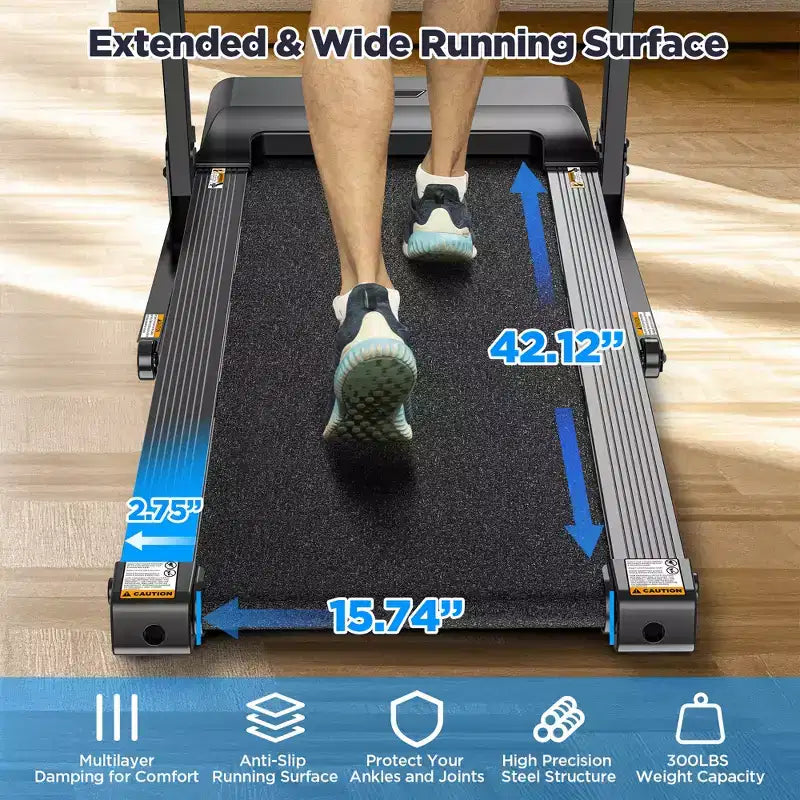 Treadmill on Sale,Treadmills Clearance with Adjustable Incline,7.5mph Speed Running Machine,Treadmill 300 lb Capacity,Walking Running Treadmill