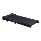 Okak Walking Pad Treadmill with 8 Incline, Under Desk Treadmill with Remote Control and LED Display, Portable Treadmill for Home, Black+Gray