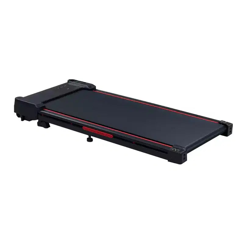 Okak Walking Pad Treadmill with 8 Incline, Under Desk Treadmill with Remote Control and LED Display, Portable Treadmill for Home, Black+Gray