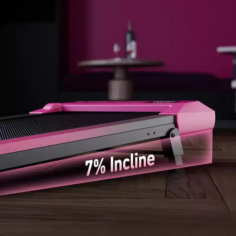 DeerRun Q2 Edition Valentine's Gift home use & light running 7% Incline Smart Walking Pad Treadmill