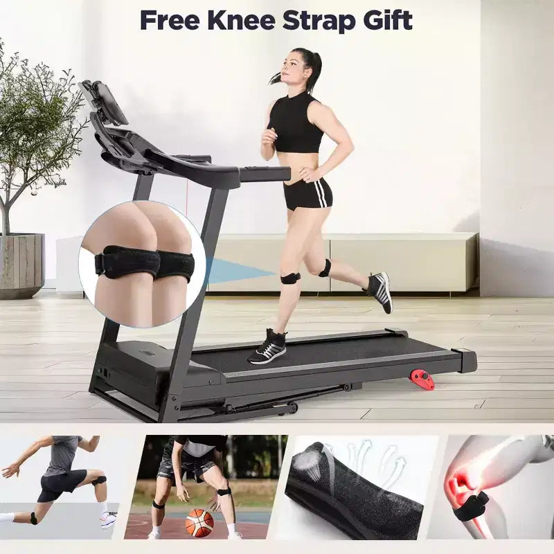 Treadmill on sale, Folding Treadmill Clearance for Home with Adjustable Incline,7.5MPH Speed,3.0HP Foldable Compact Treadmill Running Machine
